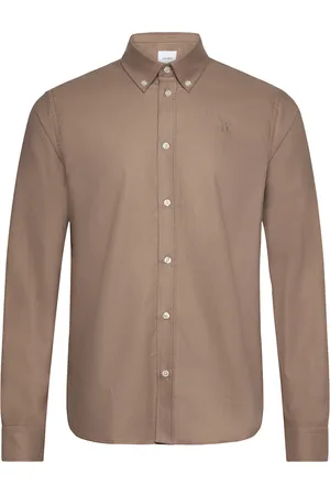 Les Deux Konrad Oxford Shirt - Seasonal Brown