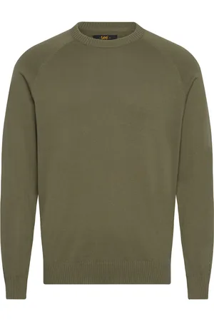 Lee Clean Raglan Sweater Green