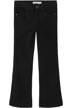 NAME IT Nkfpolly Skinny Boot Jeans 1142-Au Noos Black