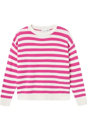 NAME IT Nkfviranja Ls Loose Knit Pink