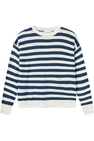 NAME IT Nkfviranja Ls Loose Knit Navy