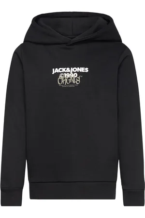 JACK & JONES Jorbushwick Sweat Hood Fst Jnr Jack & J S Black