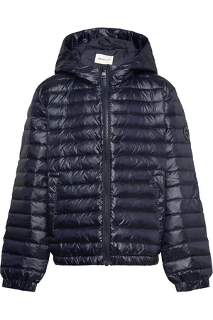 GANT Shiny Light Padded Down Jacket Navy
