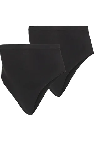Mama;licious Mlheal Cotton G-String 2-P A. Noos Black