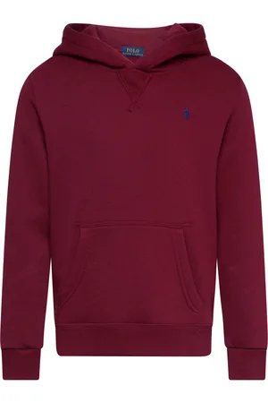 Ralph Lauren Fleece Hoodie Burgundy