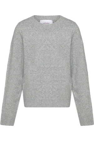 VERO MODA Vmdoffy Ls O-Neck Blouse Ga Noos Girl Grey