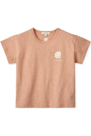 Liewood Dodomo Placement Shortsleeve T-Shirt Coral