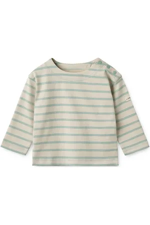 Liewood Farah Baby Stripe Sweatshirt Beige