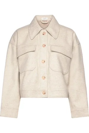 Norr Helia Short Jacket Beige