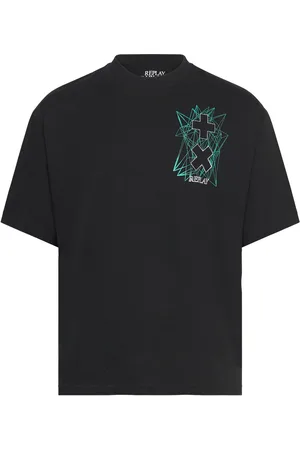 Replay T-Shirt Over Core Black