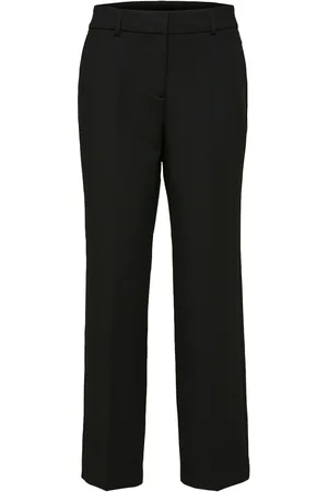 SELECTED Slfrita Mw Wide Pant Fd Noos Black