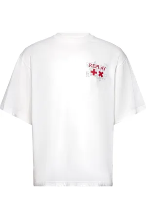 Replay T-Shirt Over Core White