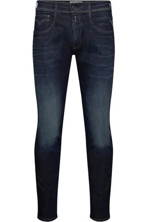 Replay Anbass Trousers Slim Hyperflex Dust Blue