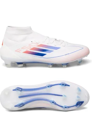 adidas F50 Pro Mid Football Boots Firm Ground White