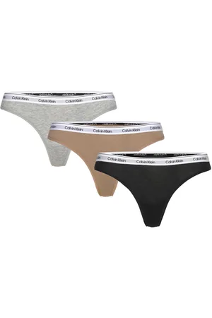 Calvin Klein Thong 3Pk Patterned