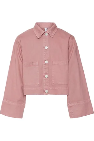 VERO MODA Vmkitt Ls Short Color Jacket Girl Pink