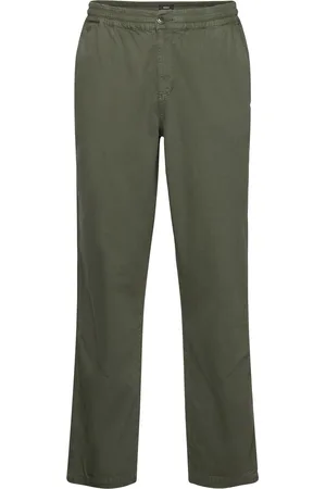Mads Norgaard Cotton Ripstop Hektor Pants Green