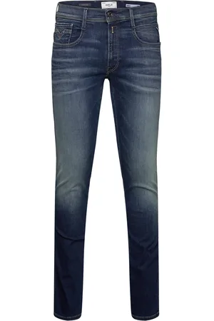 Replay Anbass Trousers Slim Hyperflex Dust Blue