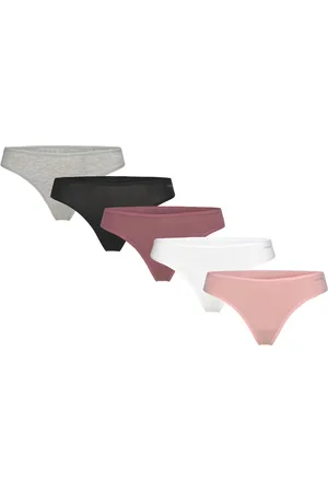 Calvin Klein Thong 5Pk Patterned