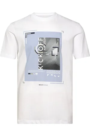TOM TAILOR Printed T-Shirt White