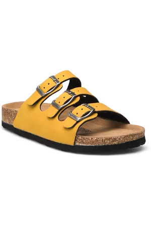 Cruz Santa W Cork Sandals Yellow