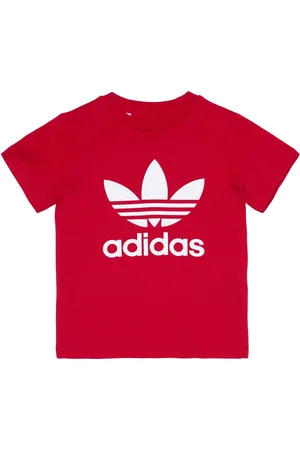 adidas Trefoil Tee Red