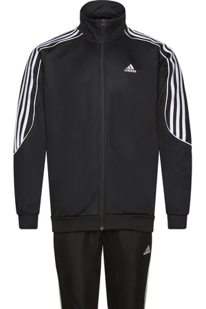 adidas Sportswear 3S Doubleknit Tracksuit Black