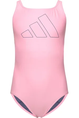 adidas Performance Big Bars Swimsuit Pink