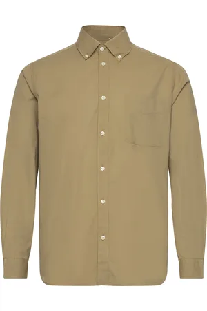 Les Deux Kent Light Oxford Shirt Khaki