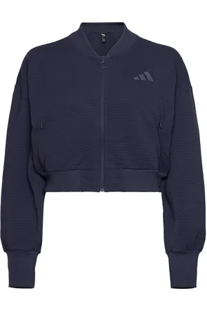 adidas All Szn Rib Track Jacket Navy