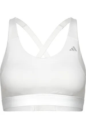adidas Ultimateadidas Run Medium Support Bra White