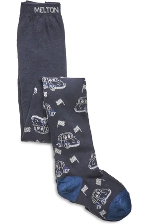 Melton Race Car Tights Navy