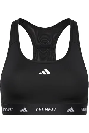 adidas Techfit Medium Support Bra Black