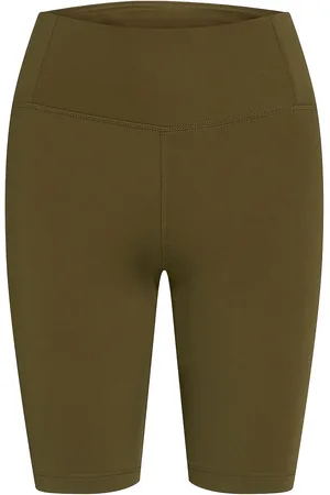 GIRLFRIEND COLLECTIVE Float High-Rise Bike Shorts Khaki