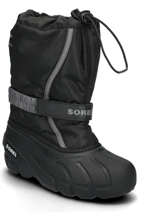 sorel Youth Flurry Boot Black
