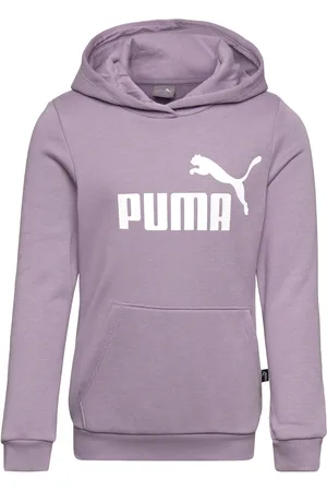 PUMA Ess Logo Hoodie Fl G Purple