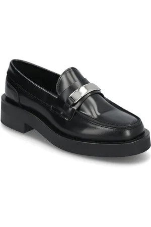 Bianco Biamonaco Snaffle Loafer Polido Black