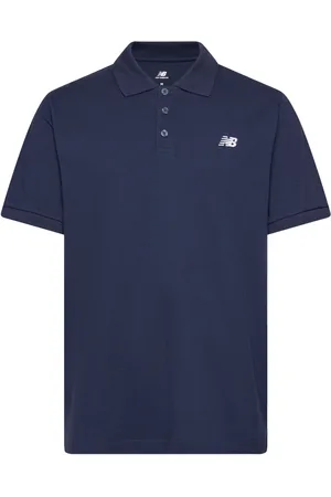 New Balance Cotton Polo Navy