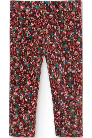 Boboli Stretch Corduroy Leggings For Baby -Bci Patterned