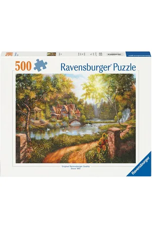 Ravensburger Cottage By The River 500P Patterned