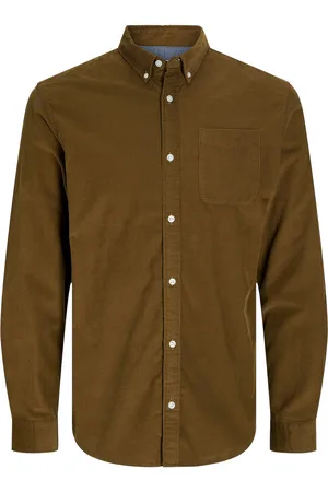 JACK & JONES Jjeclassic Cord Shirt Ls Sn Jack & J S Brown