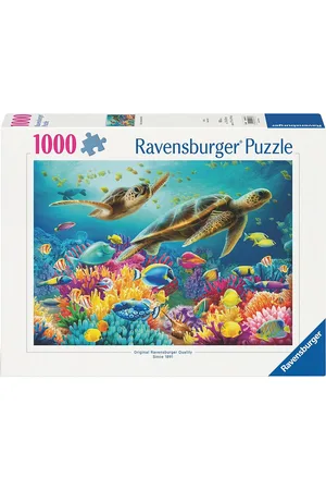 Ravensburger Blue Underwater World 1000P Patterned