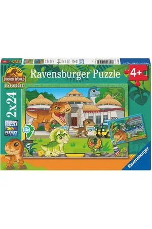 Ravensburger Jurassic World Explorers 2X24P Patterned