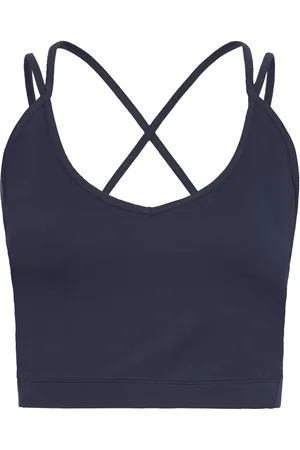 ZEBDIA Sports Bra W. Slim Strap Navy
