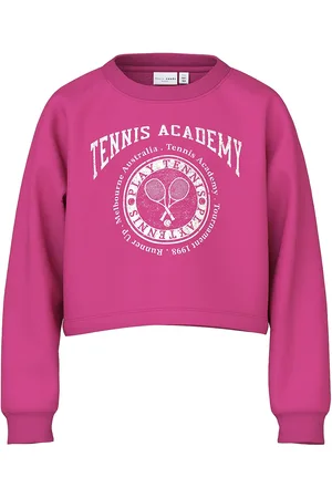NAME IT Nkfvanita Ls Short Boxy Sweat Unb Pink