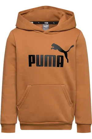 PUMA Ess Big Logo Hoodie Fl B Brown