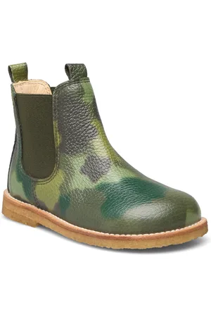 ANGULUS Booties - Flat - With Elastic Green