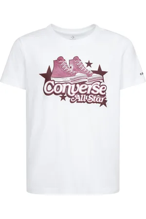 Converse Retro Sneaker Graphic Tee White