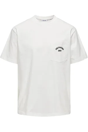 Only & Sons Onsarchie Life Rlx Ss Tee White