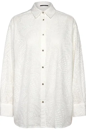 Bruuns Bazaar Coreopsisbbluas Shirt White